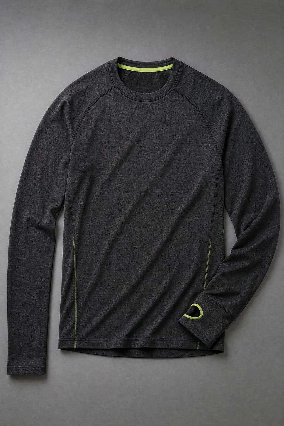 Long-Sleeve Run Top — Long sleeve with thumbholes and a seam-free shoulder.