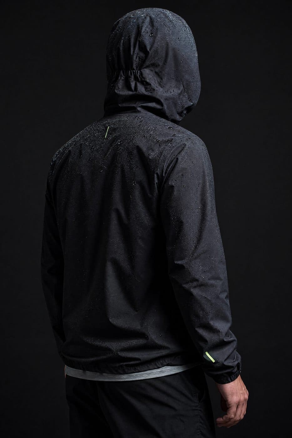 Rain Shell Packable — Splash-resistant packable shell. Not waterproof, seams not taped.