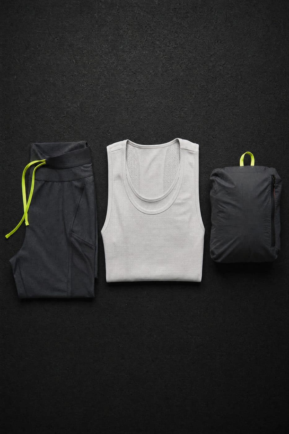 Run Starter Kit — Half Tight 8" + Singlet Ultralight + Wind Shell Ultralight.