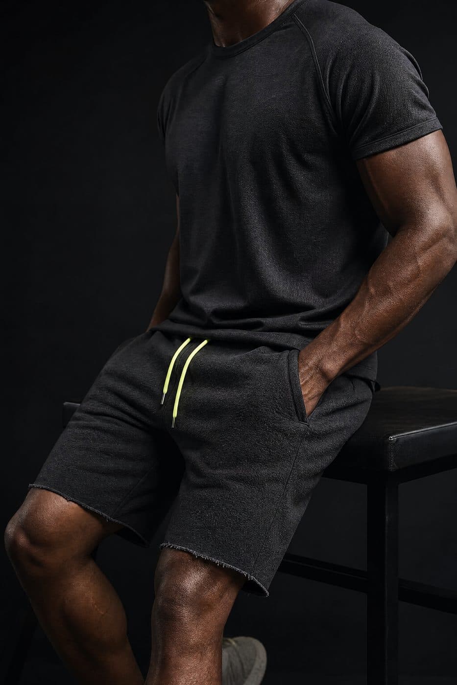 Sweat Short Heavyweight — Heavyweight fleece short, 380 g/m².